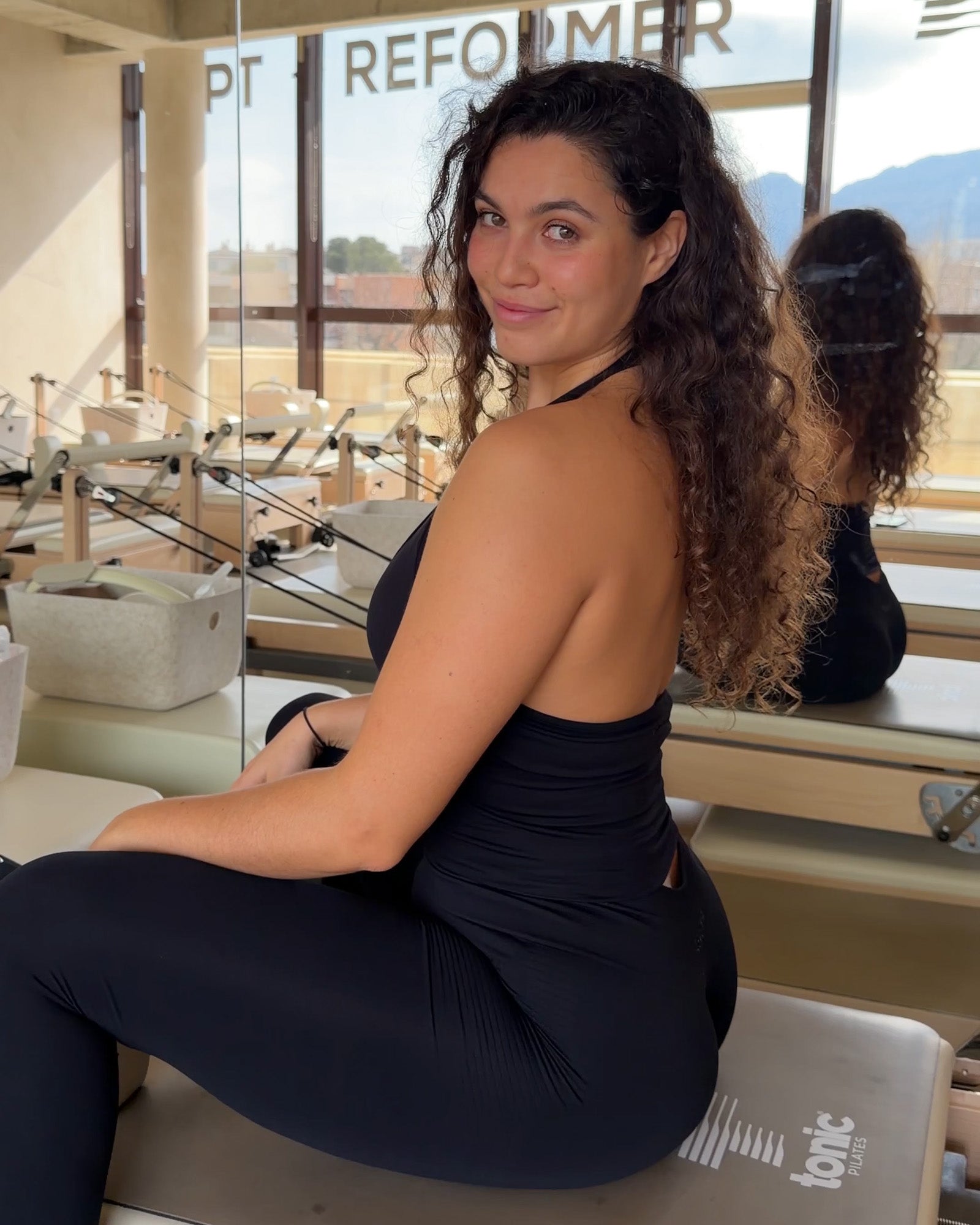 Legging Vénus Carbone